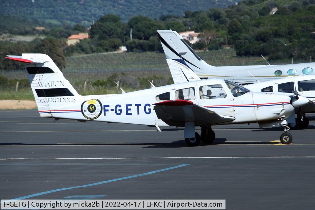 F-GETG, Piper PA-28RT-201 Arrow IV C/N 28R8218009, Parked