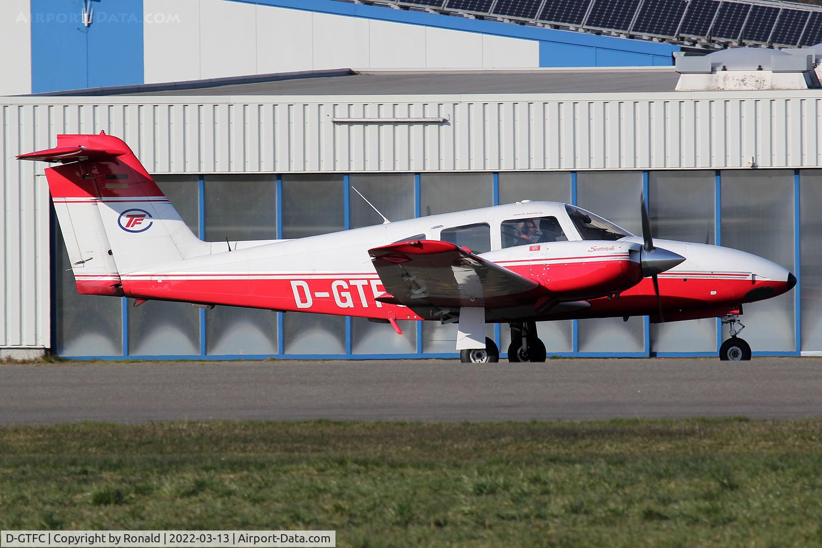 D-GTFC, 2007 Piper PA-44-180 Seminole C/N 44-96238, at edls