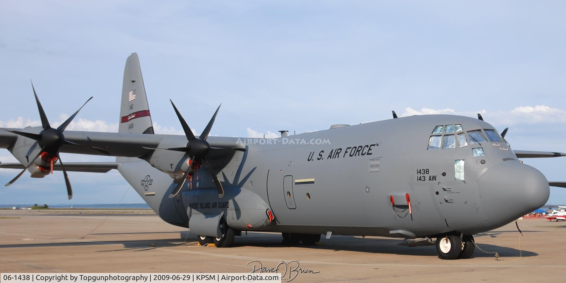 06-1438, 2006 Lockheed Martin C-130J-30 Super Hercules C/N 382-5584, RHODY