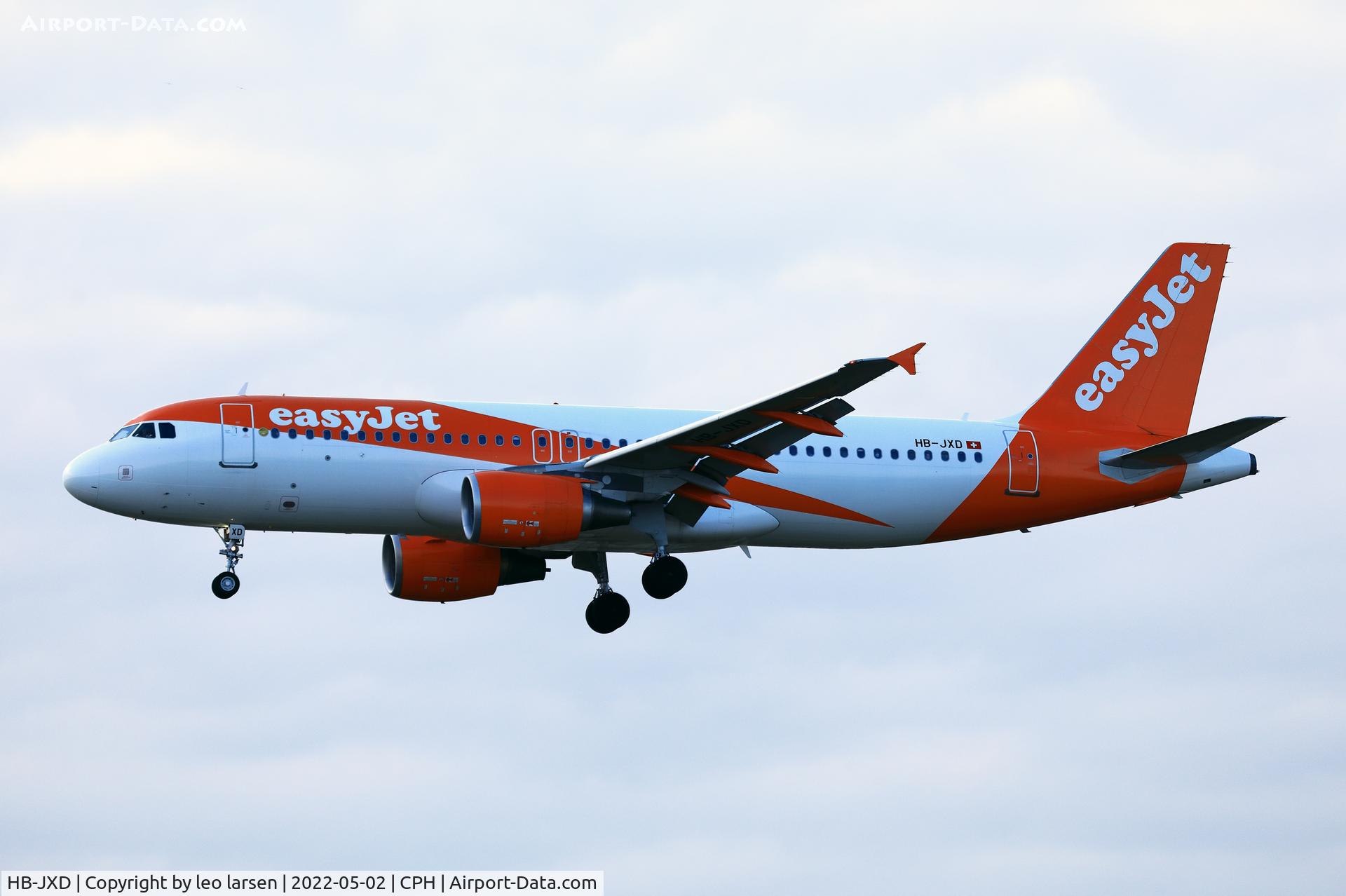 HB-JXD, 2011 Airbus A320-214 C/N 5150, Copenhagen 2.5.2022