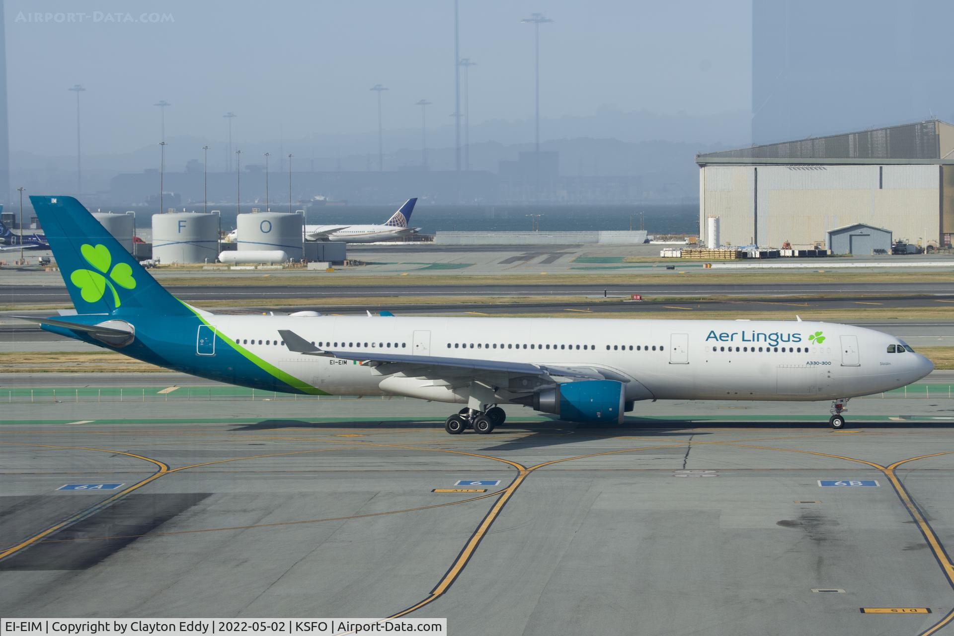 EI-EIM, 2019 Airbus A330-302 C/N 1950, SFO 2022.