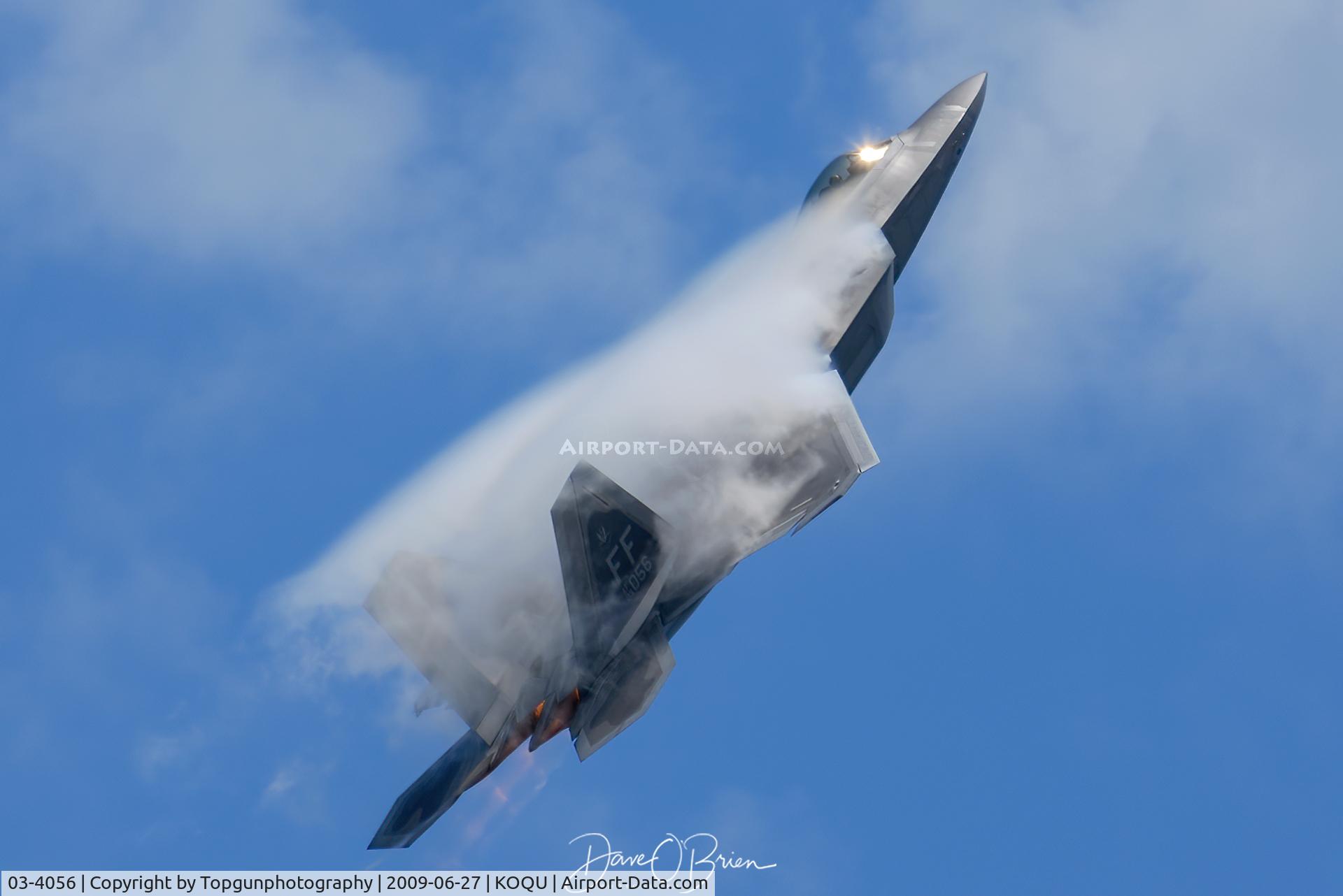 03-4056, 2003 Lockheed Martin F-22A Raptor C/N 4056, Raptor almost lost in Vaps