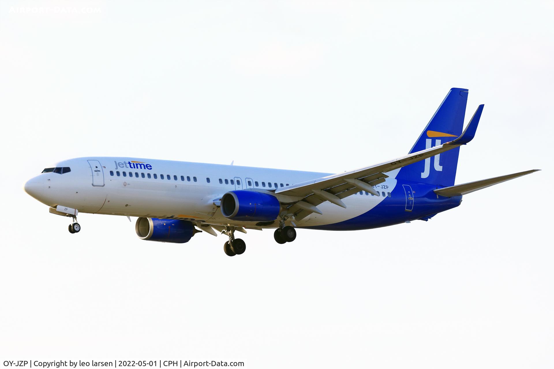 OY-JZP, 2011 Boeing 737-8U3 C/N 38071, Copenhagen 1.5.2022