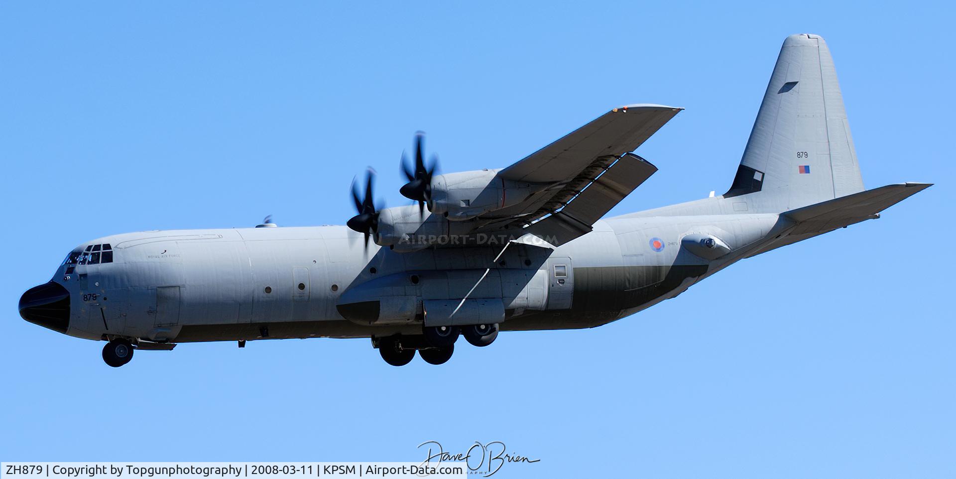 ZH879, 1998 Lockheed Martin C-130J-30 Hercules C.4 C/N 382-5463, ASCOT79