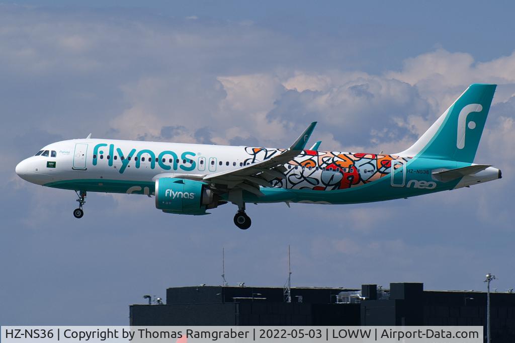 HZ-NS36, 2021 Airbus A320-251N C/N 10436, Flynas Airbus A320Neo 