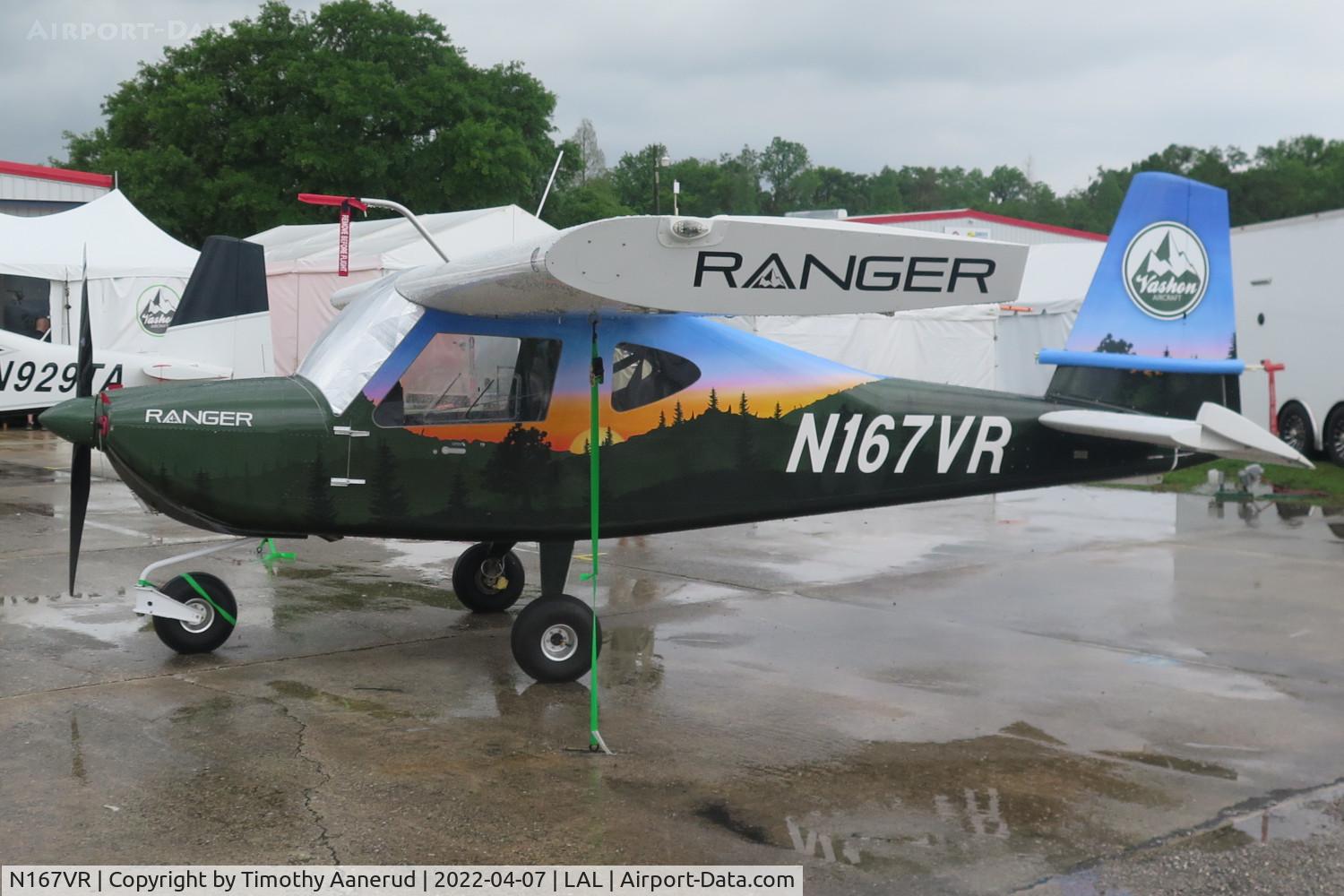 N167VR, 2020 Vashon Aircraft Ranger R7 C/N 10159, 2020 Vashon Aircraft Ranger R7, c/n: 10159, Sun 'n Fun