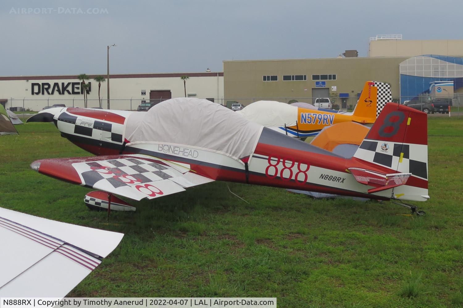 N888RX, Vans RV-8 C/N 888, Vans RV-8, c/n: 888, Sun 'n Fun