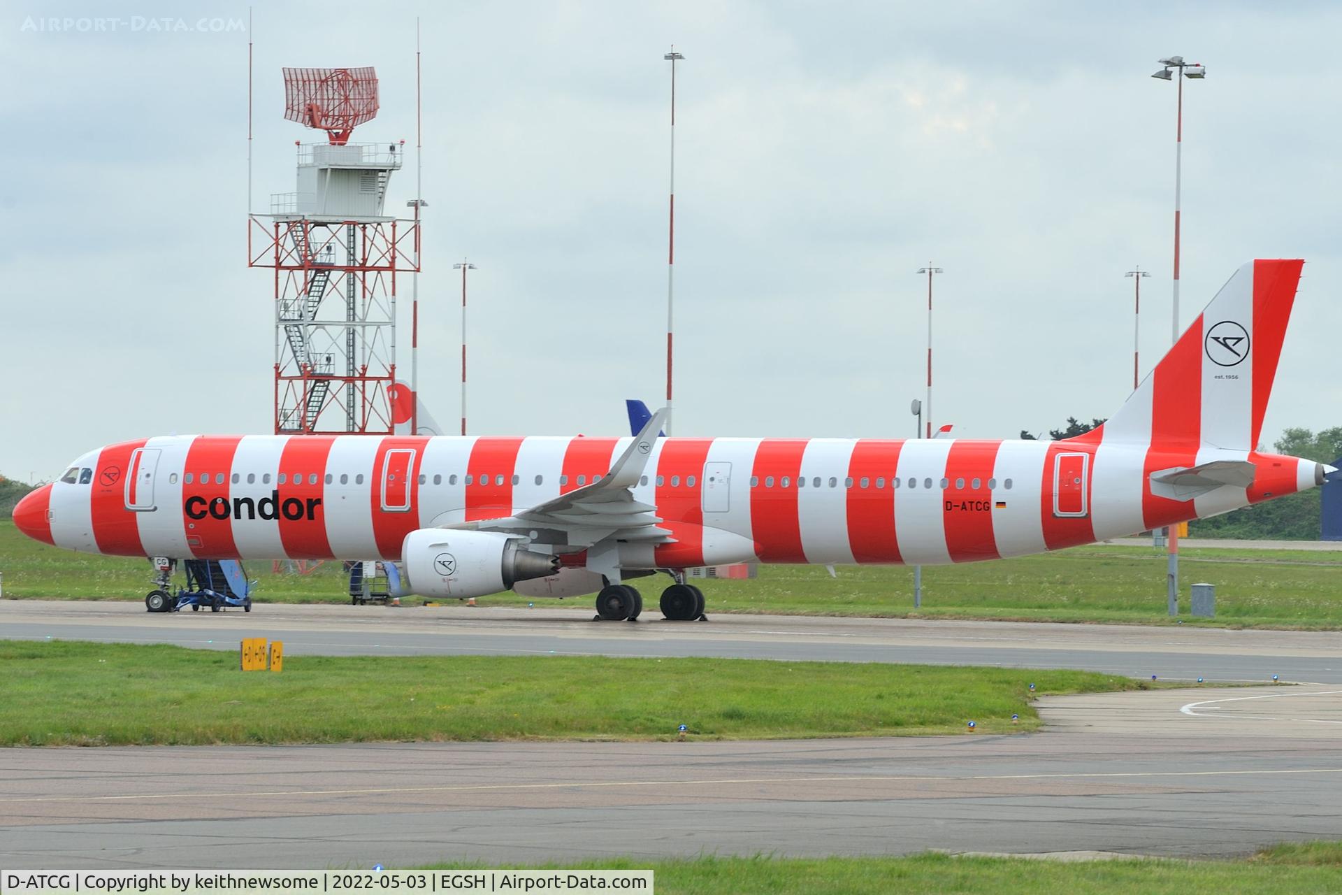 D-ATCG, 2014 Airbus A321-211 C/N 6005, Removed from spray shop with later colour scheme.