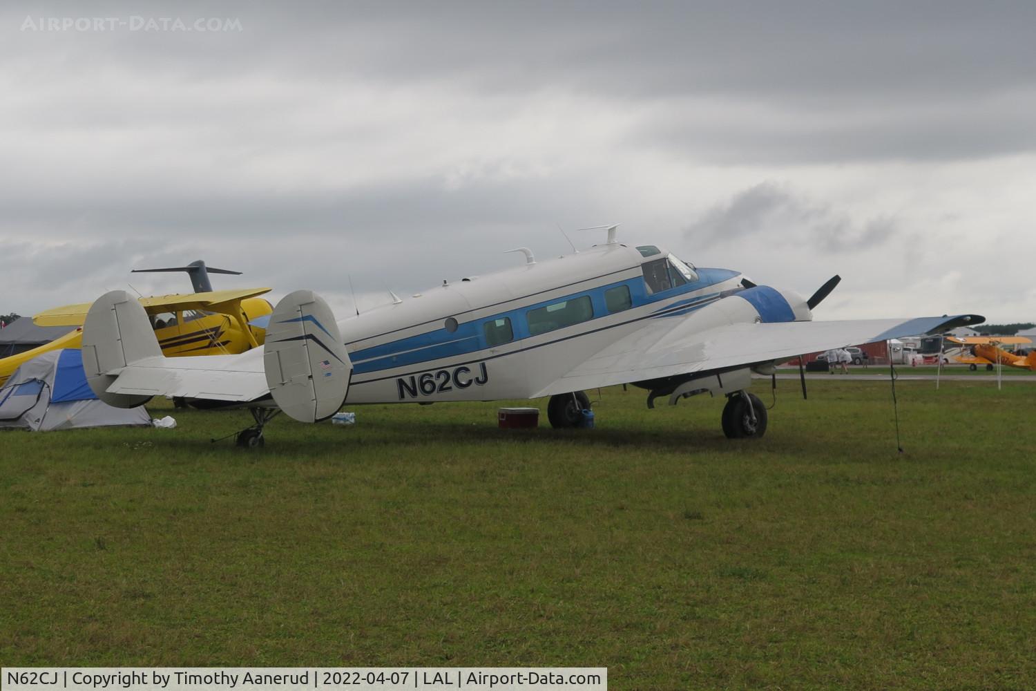 N62CJ, 1962 Beech H-18 C/N BA-633, 1962 Beech H-18, c/n: BA-633, Sun 'n Fun