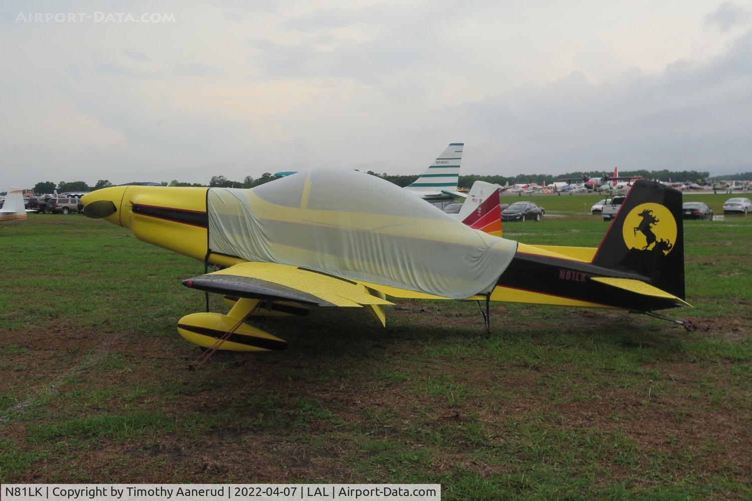 N81LK, 1981 Bushby Mustang II C/N MII-579, 1981 Bushby Mustang II, c/n: MII-579, Sun 'n Fun