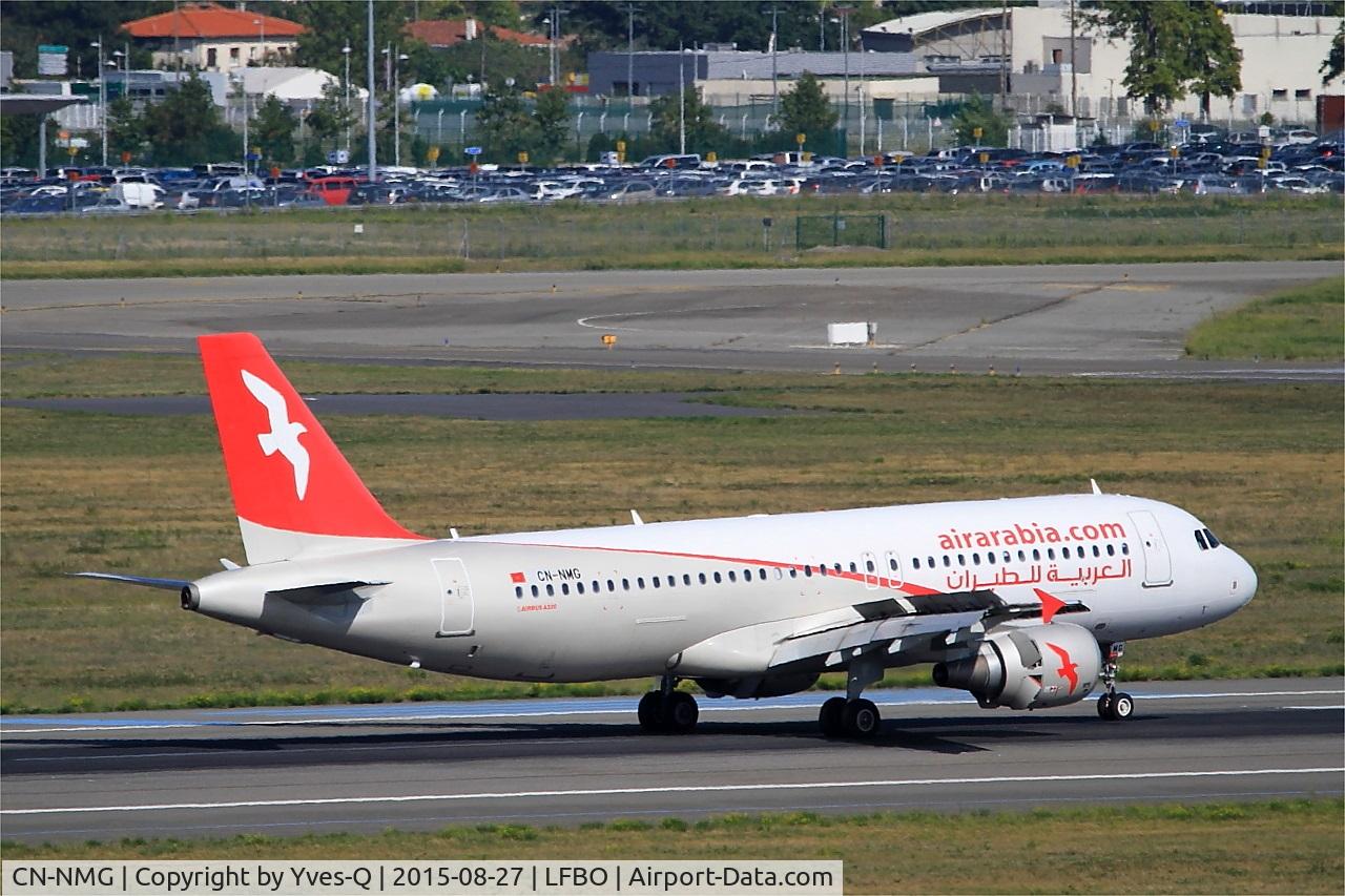 CN-NMG, 2011 Airbus A320-214 C/N 4568, Airbus A320-214, Landing rwy 14R, Toulouse-Blagnac Airport (LFBO-TLS)