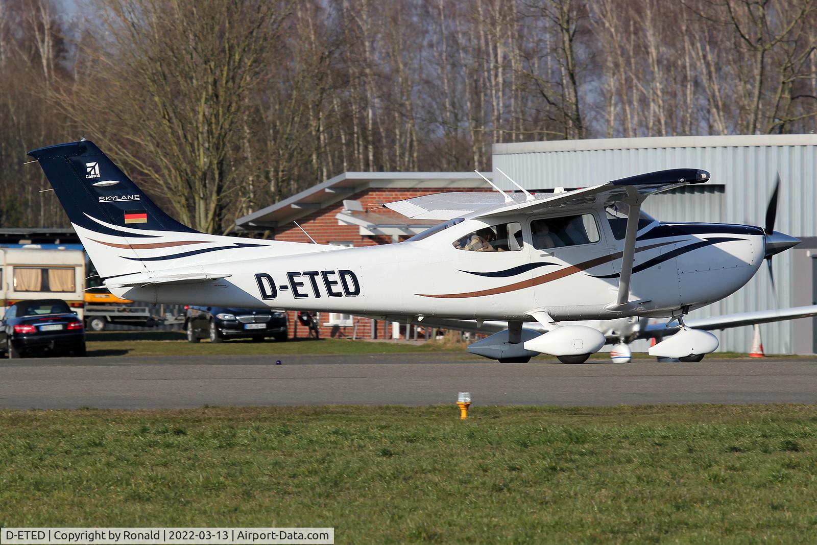D-ETED, 2007 Cessna 182T Skylane C/N 18282111, at edls