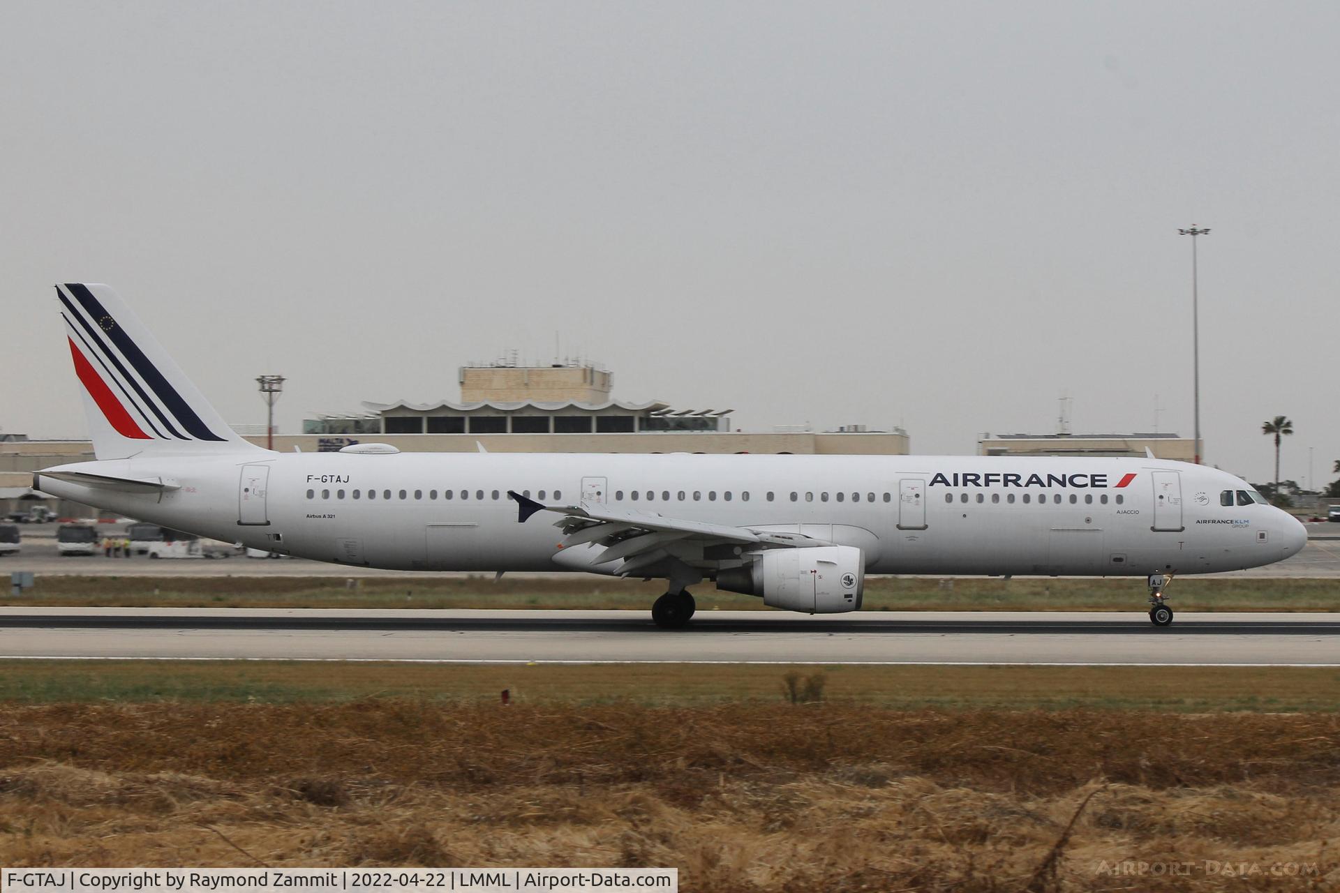 F-GTAJ, 2001 Airbus A321-211 C/N 1476, A321 F-GTAJ Air France