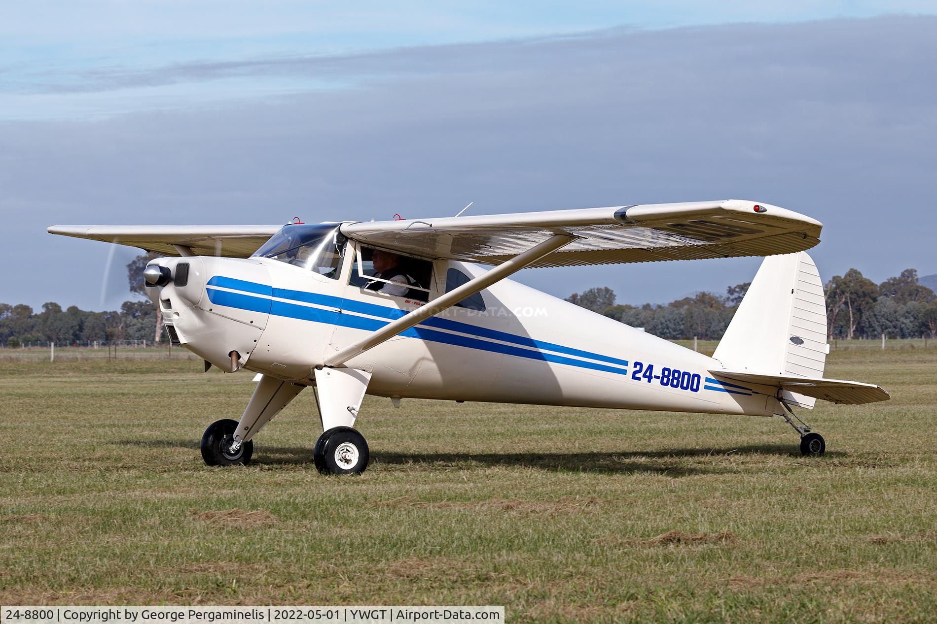 24-8800, 1947 Luscombe 8E Silvaire C/N 5339, Antique Aeroplane Assn of Australia National Fly-in.