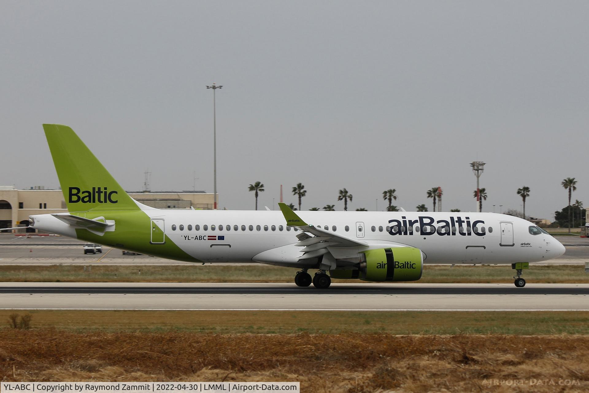 YL-ABC, 2021 Airbus A220-300 C/N 55127, A220 YL-ABC Air Baltic
