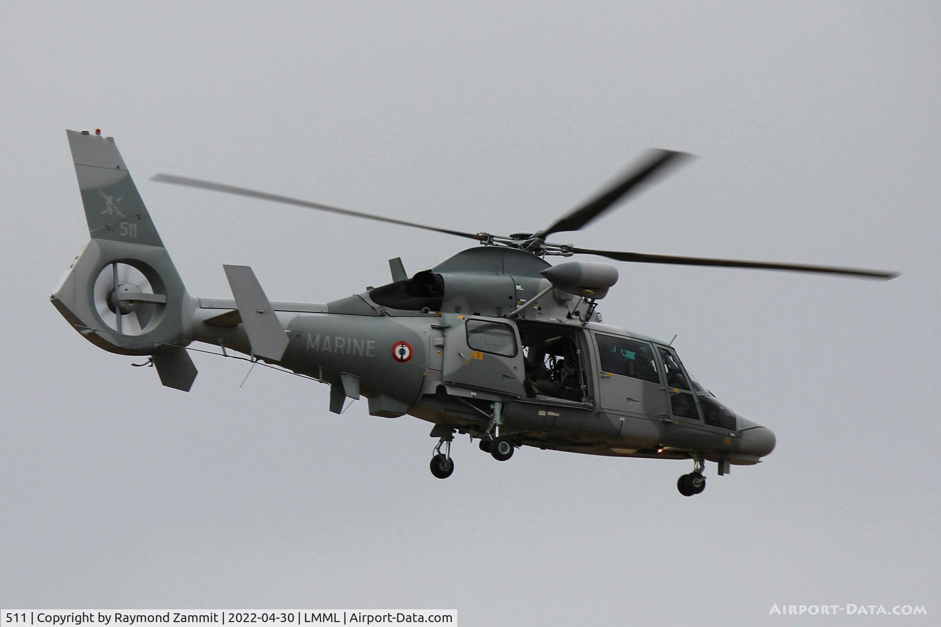 511, Eurocopter AS-565SA Panther C/N 6511, Eurocopter AS 565A Panther 511 French Navy