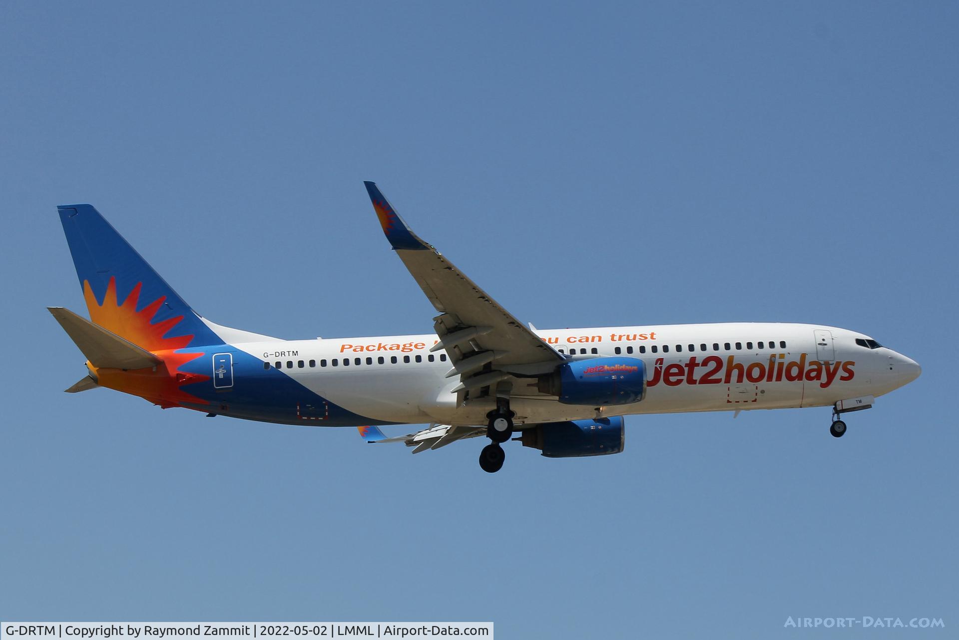 G-DRTM, 2007 Boeing 737-85P C/N 33981, B737-800 G-DRTM Jet2Com