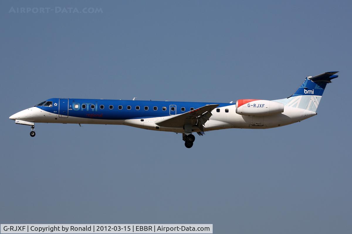 G-RJXF, 2000 Embraer EMB-145EP (ERJ-145EP) C/N 145280, at bru