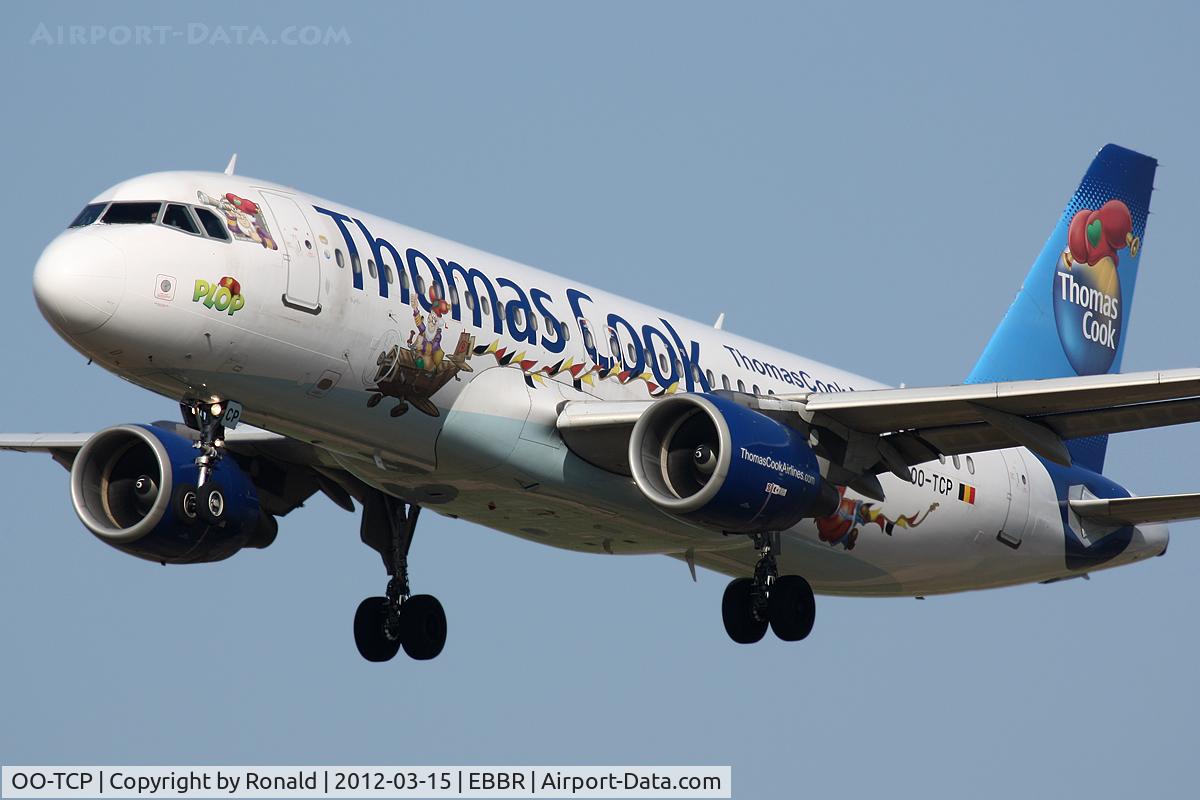 OO-TCP, 1996 Airbus A320-214 C/N 653, at bru