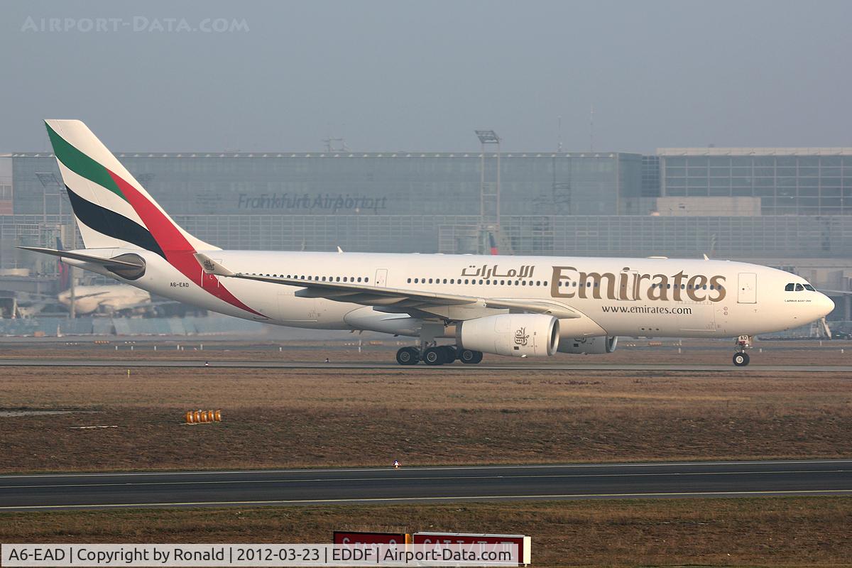 A6-EAD, 2001 Airbus A330-243 C/N 382, at fra