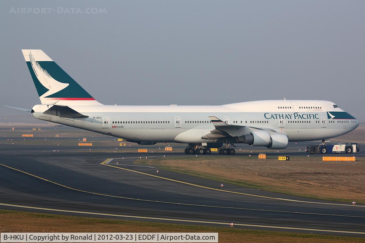 B-HKU, 1993 Boeing 747-412 C/N 27069, at fra