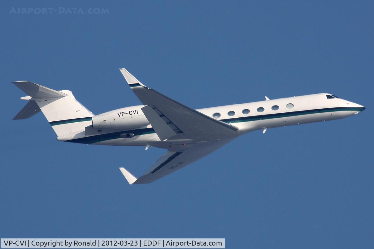 VP-CVI, 2005 Gulfstream Aerospace G-V (G550) C/N 5092, at fra