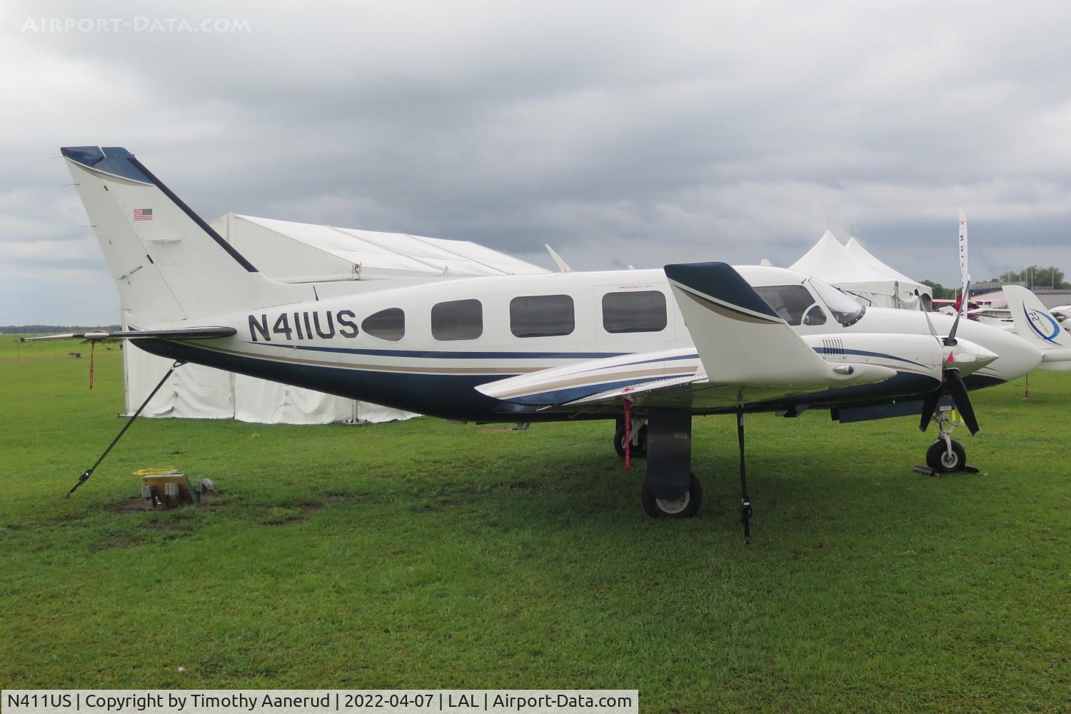 N411US, 1981 Piper PA-31-350 Chieftain C/N 31-8152073, 1981 Piper PA-31-350, c/n: 31-8152073, Sun 'n Fun