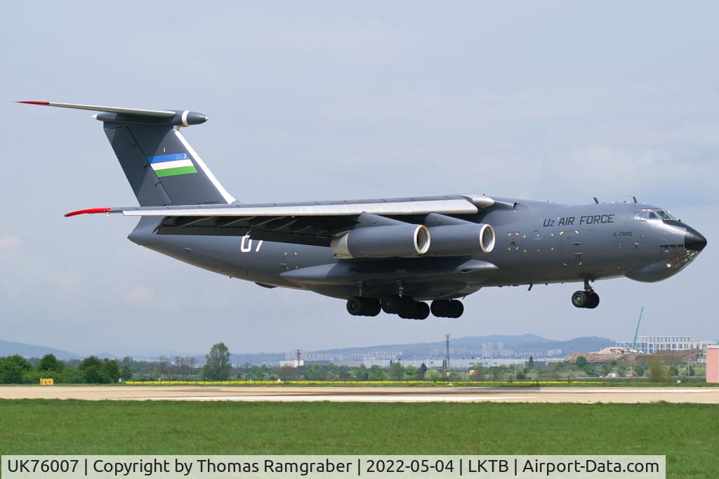 UK76007, Ilyushin IL-76MD C/N 1073423789, Uzbekistan - Air Force Ilyushin IL-76MD