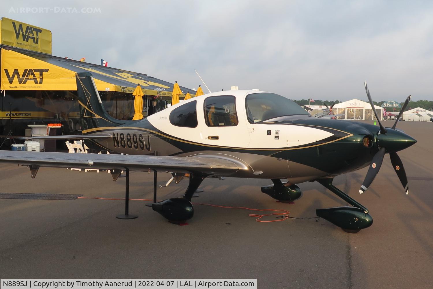 N889SJ, 2022 Cirrus SR22T C/N 8501, 2022 Cirrus SR22T, c/n: 8501