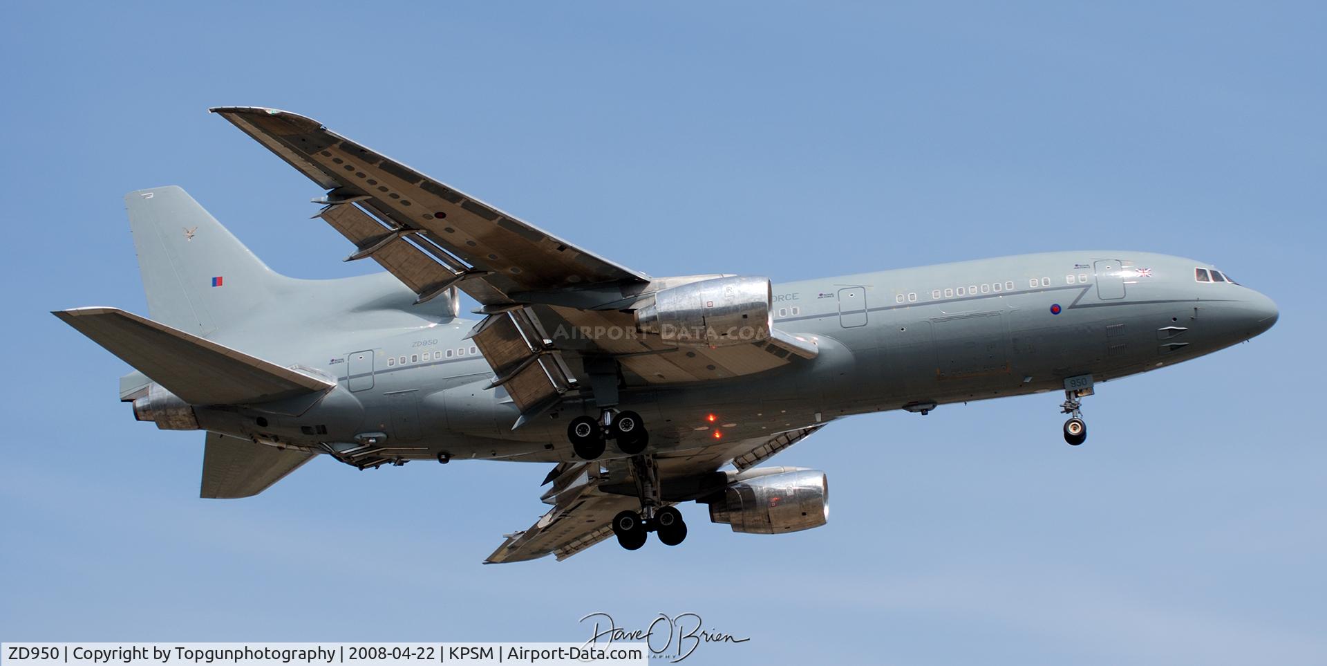 ZD950, 1979 Lockheed L-1011-385-3 TriStar K1 (500) C/N 193V-1164, Ascot 9271 Heavy
