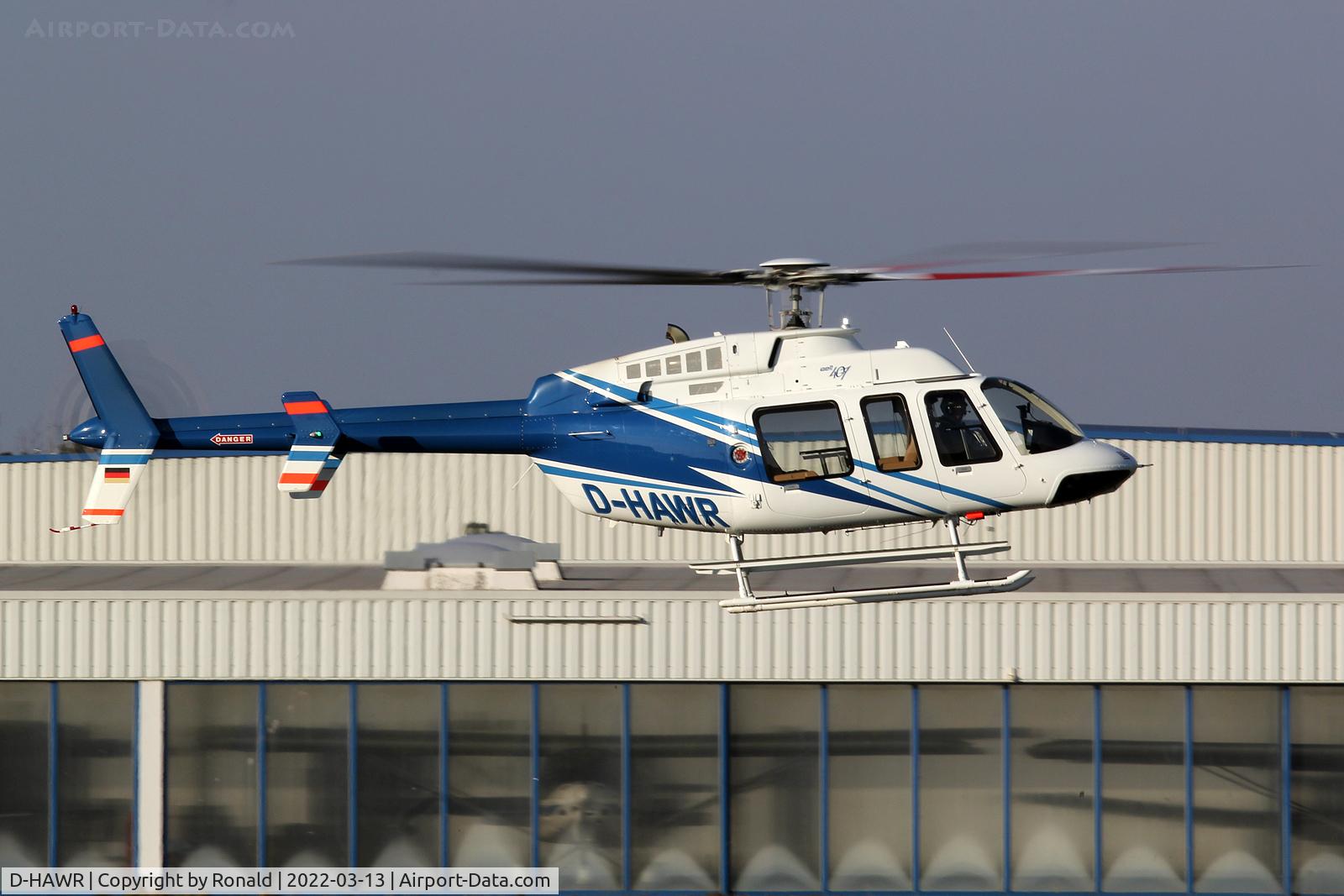 D-HAWR, 2008 Bell 407 C/N 53825, at edls