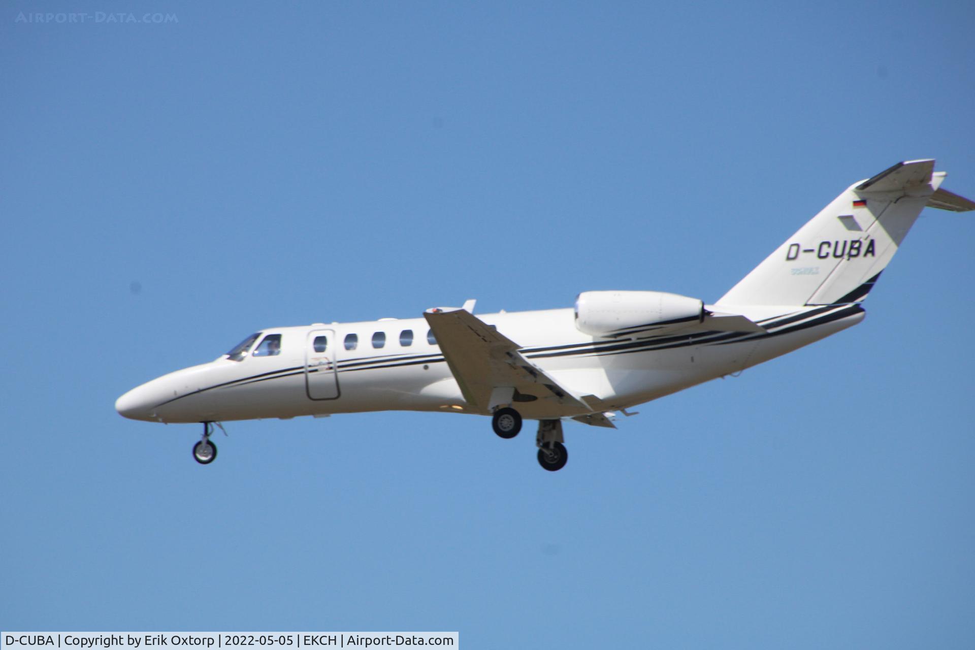D-CUBA, 2007 Cessna 525B CitationJet CJ3 C/N 525B-0169, D-CUBA landing rw 22L