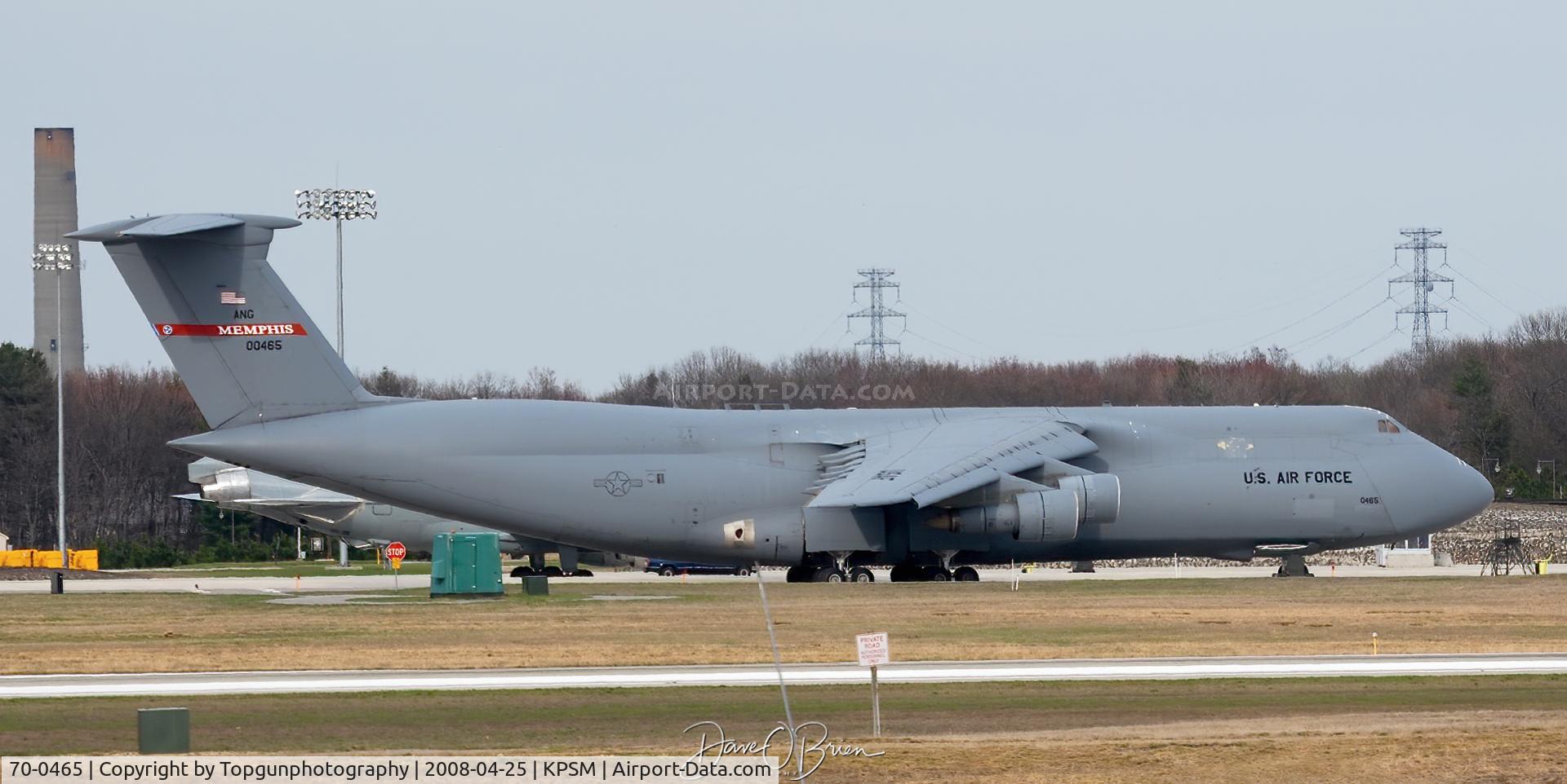 70-0465, 1970 Lockheed C-5A Galaxy C/N 500-0079, 155th AS now in AMARG