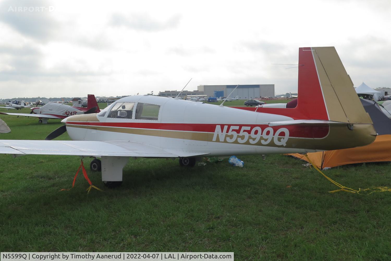N5599Q, 1965 Mooney M20C Ranger C/N 2990, 1965 Mooney M20C, c/n: 2990, Sun 'n Fun