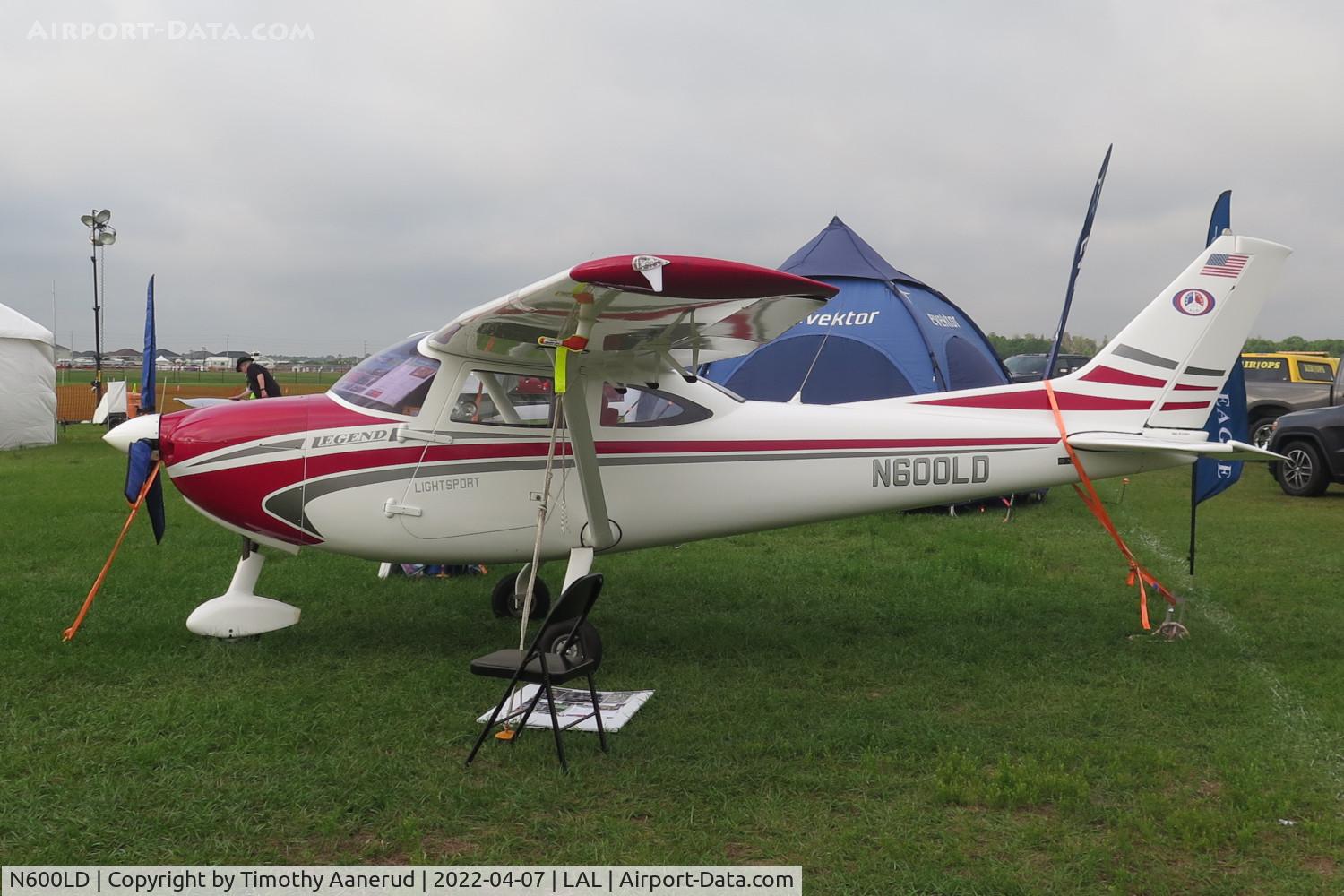 N600LD, 2016 Aeropilot Legend 600 C/N 1531, 2016 Aeropilot Legend 600, c/n: 1531, Sun 'n Fun