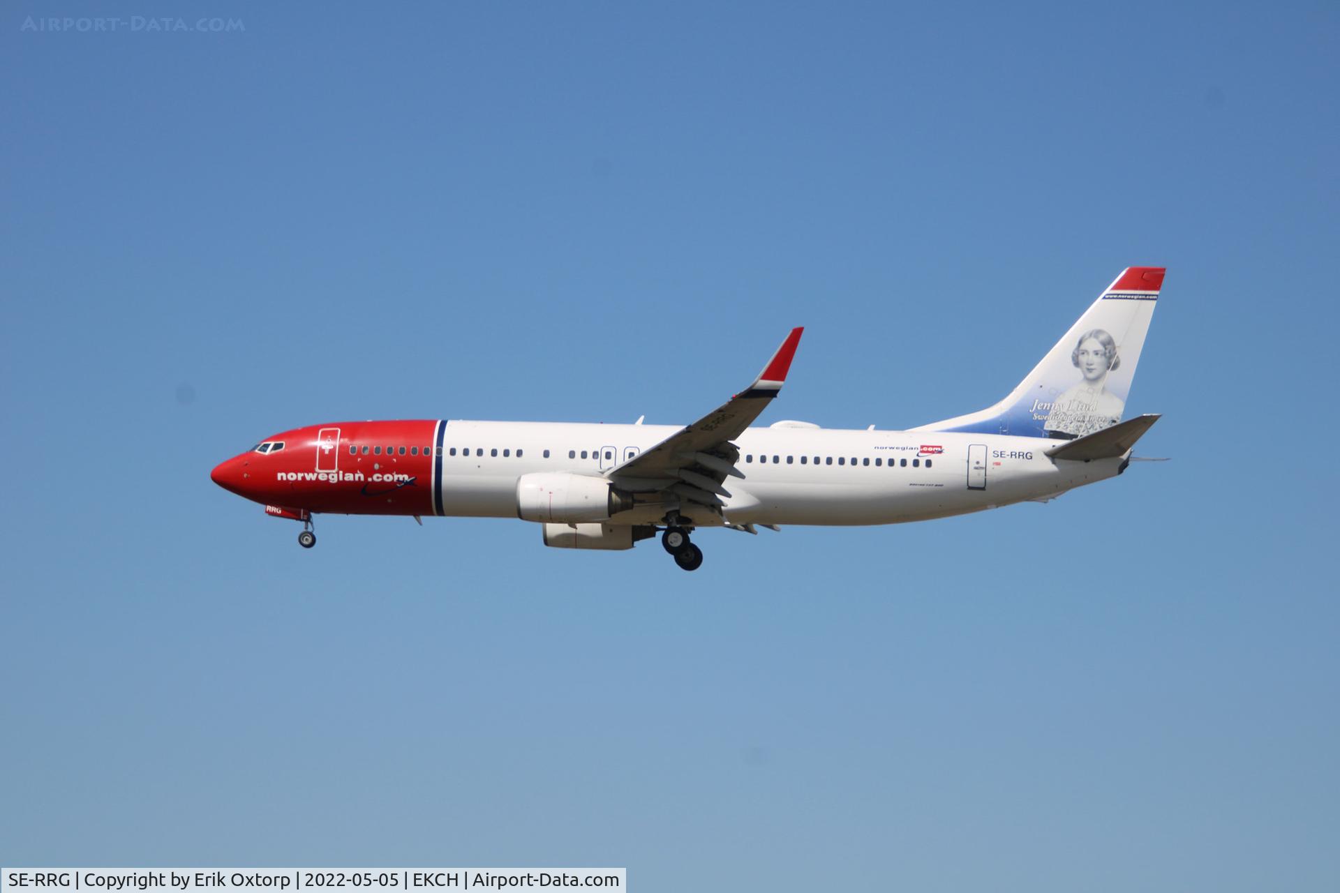 SE-RRG, 2010 Boeing 737-8JP C/N 39165, SE-RRG  landing rw 22L