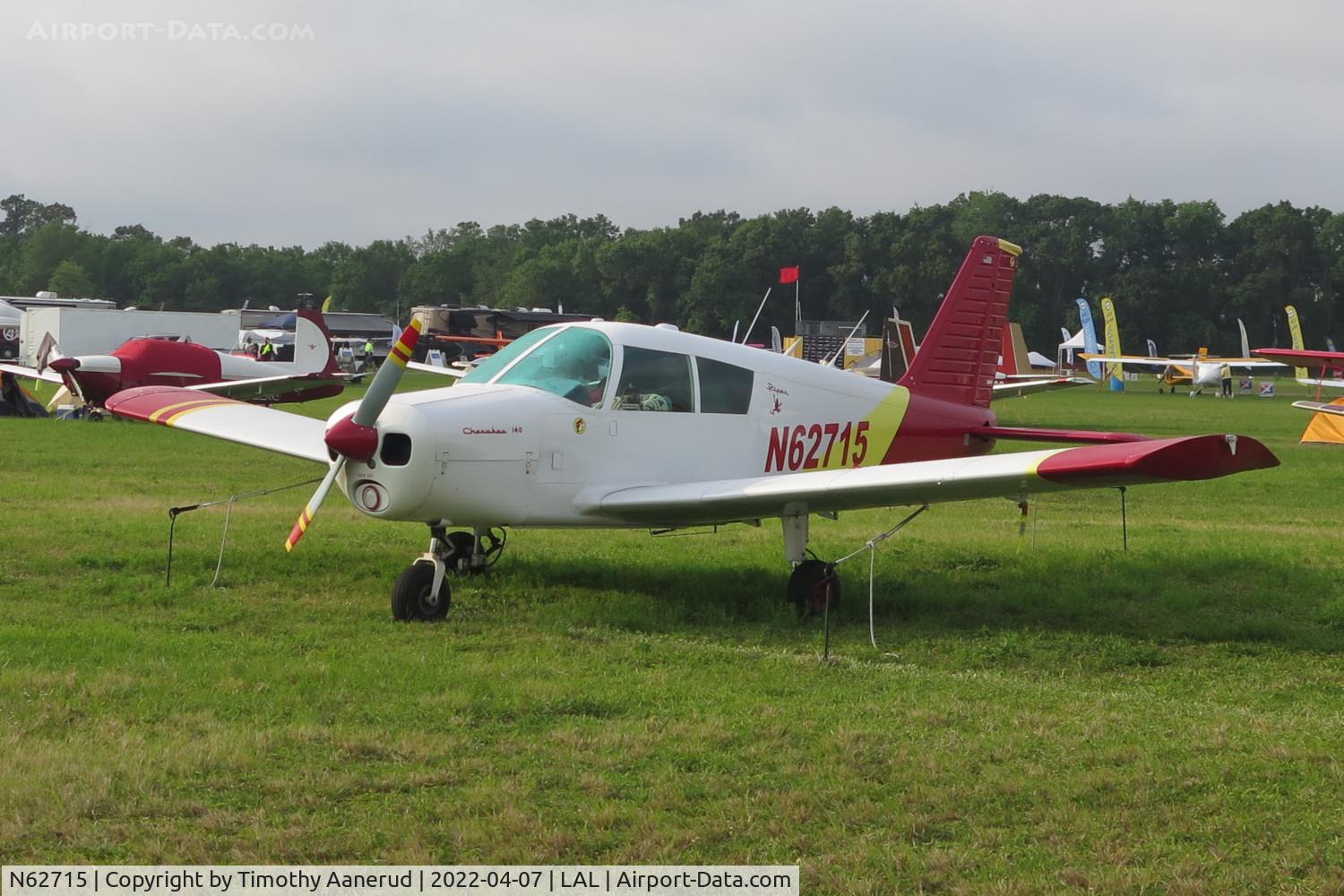 N62715, 1967 Piper PA-28-140 C/N 28-23382, 1967 Piper PA-28-140, c/n: 28-23382, Sun 'n Fun