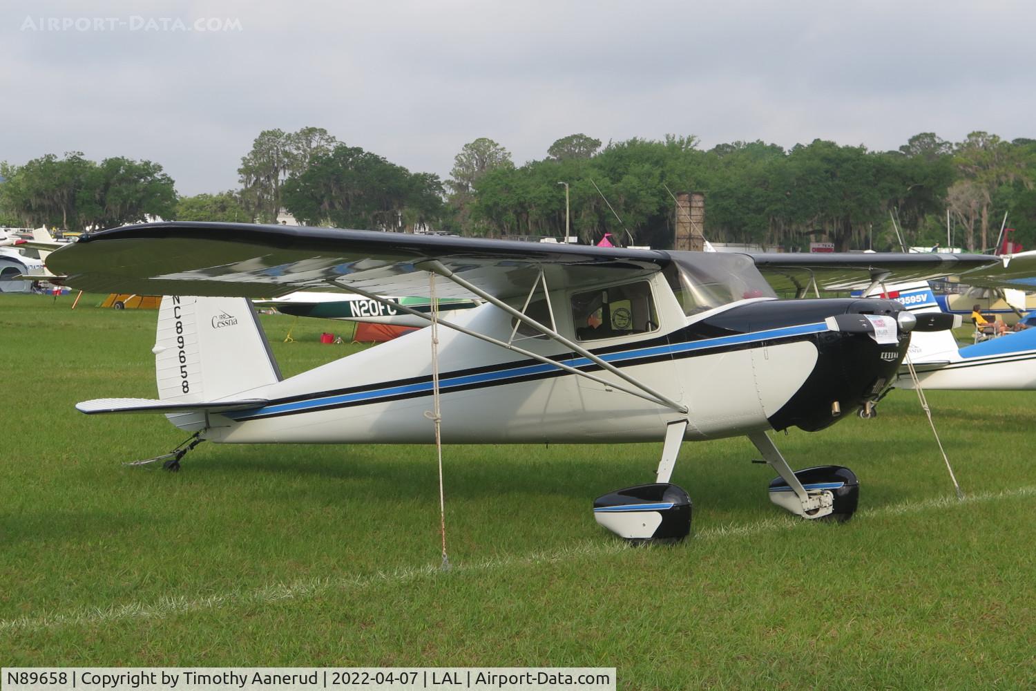 N89658, 1946 Cessna 120 C/N 8706, 1946 Cessna 120, c/n: 8706, Sun 'n Fun