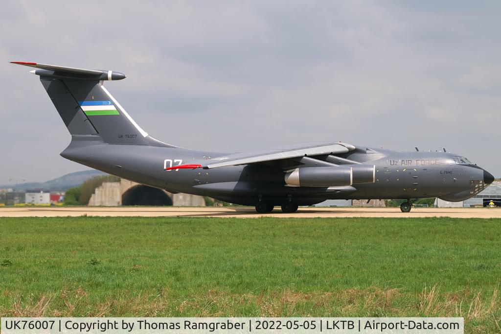 UK76007, Ilyushin IL-76MD C/N 1073423789, Uzbekistan - Air Force Ilyushin IL-76MD