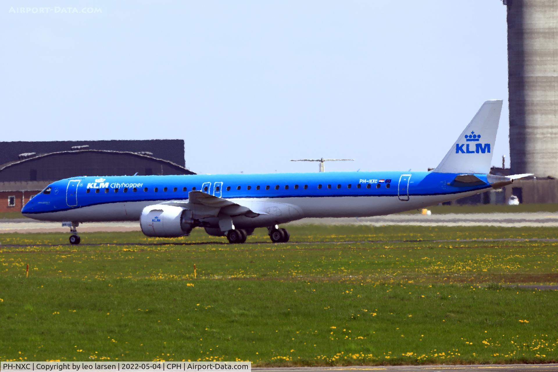 PH-NXC, 2021 Embraer E195-E2 (ERJ-190-400STD) C/N 19020051, Copenhagen 4.5.2022