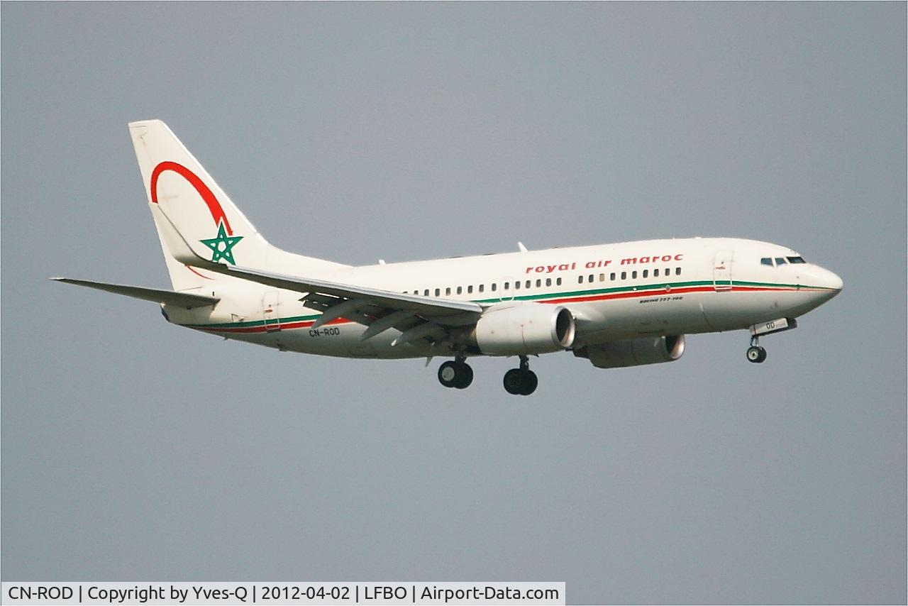 CN-ROD, 2006 Boeing 737-7B6 C/N 33062, Boeing 737-7B6, On final rwy 14L, Toulouse Blagnac Airport (LFBO-TLS)