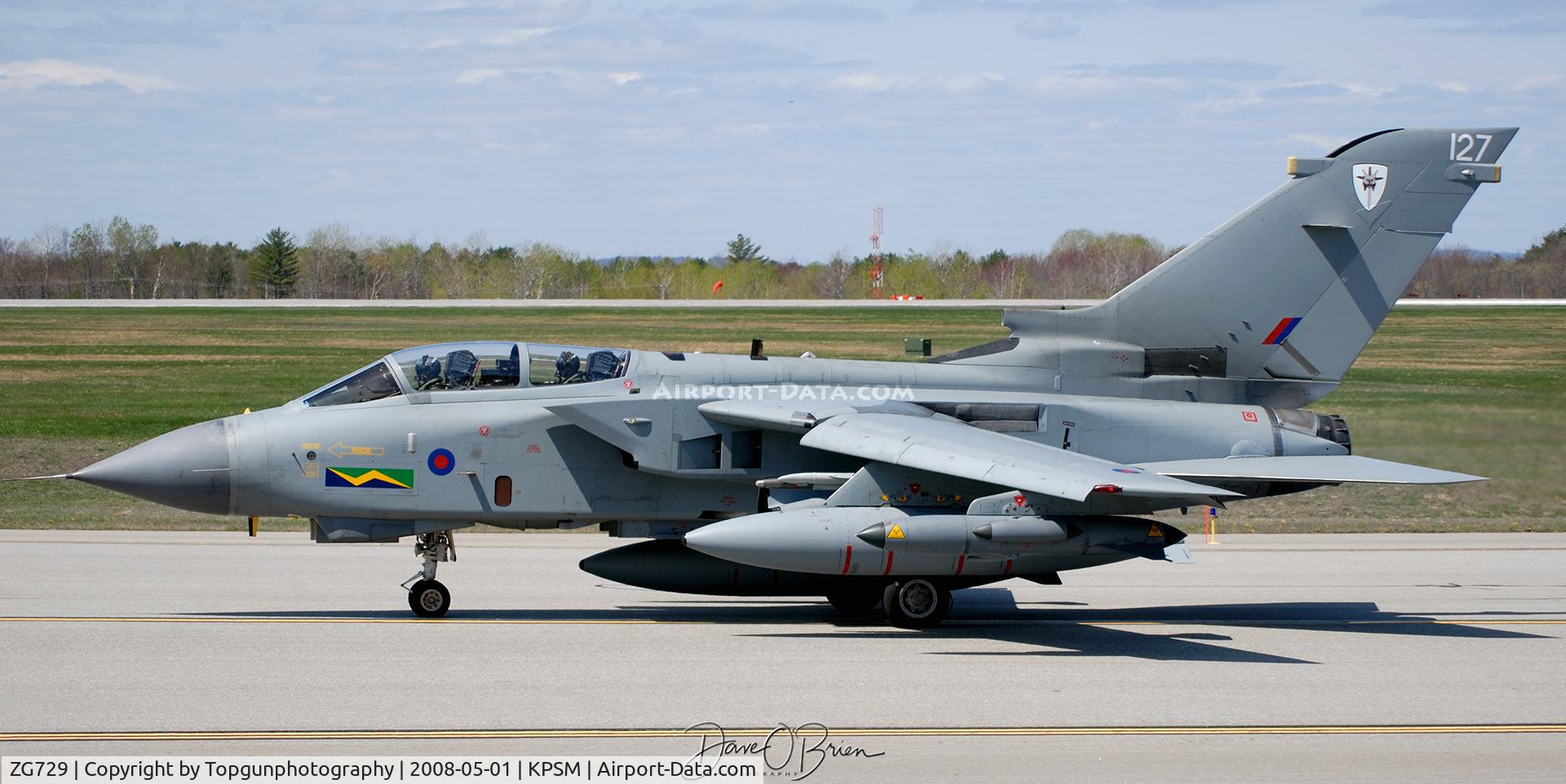 ZG729, 1990 Panavia Tornado GR.4 C/N 836/BS185/3405, ASCOT43