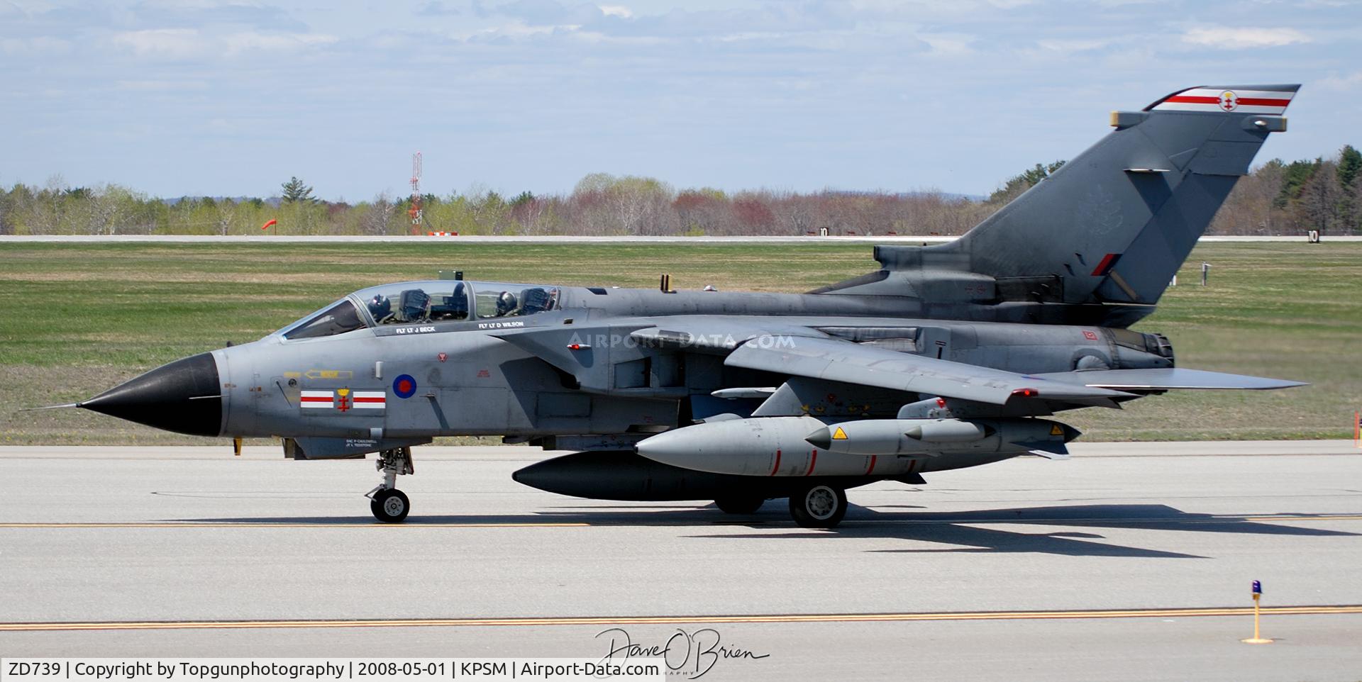 ZD739, 1984 Panavia Tornado GR.4 C/N 358/BS123/3165, ASCOT40