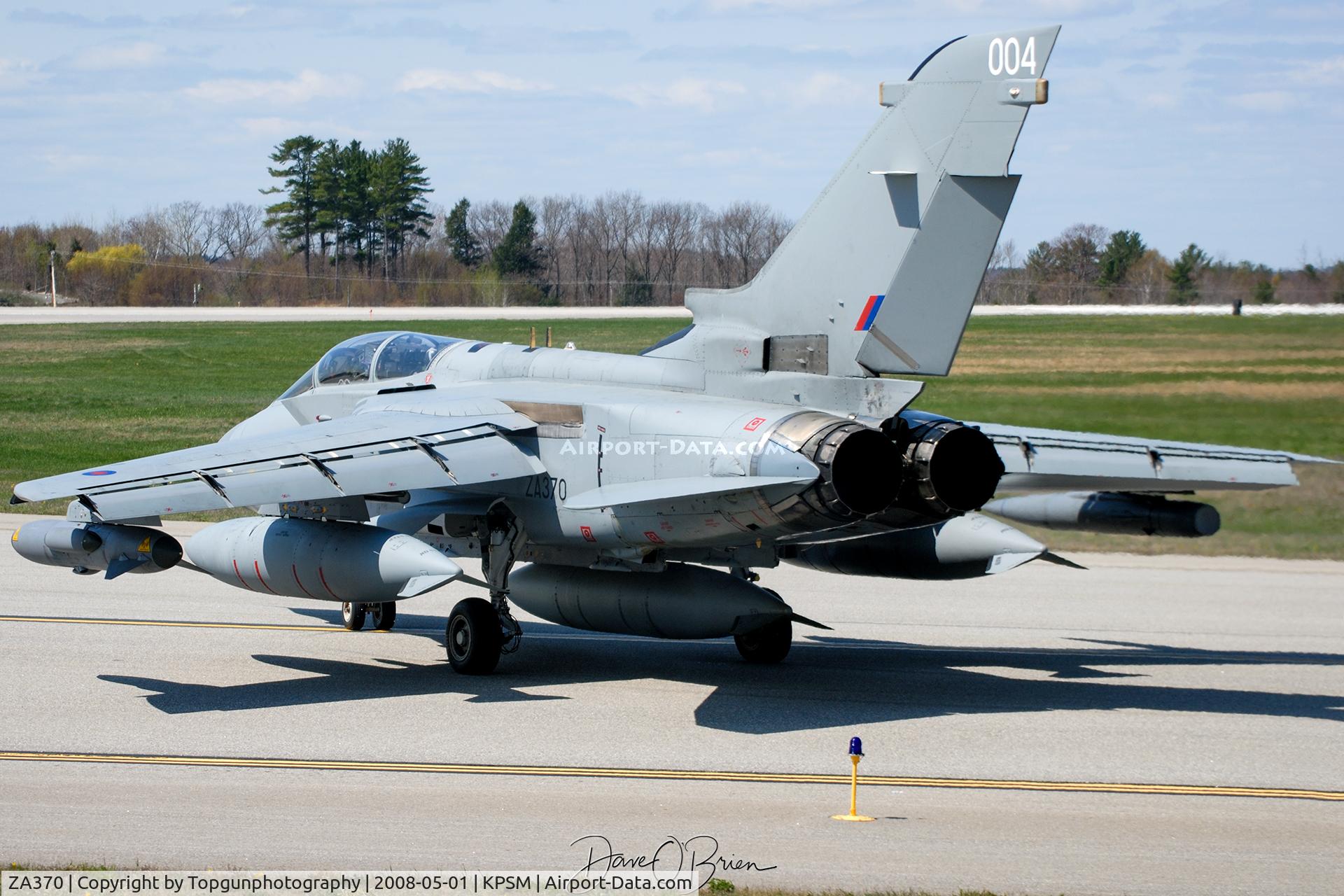 ZA370, 1982 Panavia Tornado GR.4A C/N 168/BS052/3084, ASCOT50
