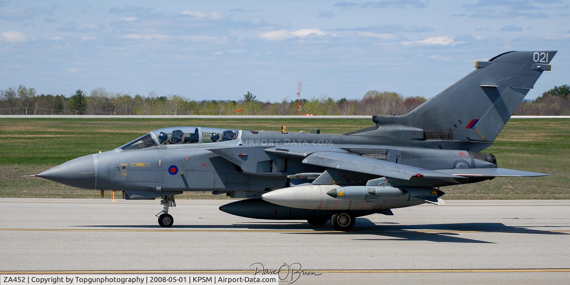 ZA452, 1983 Panavia Tornado GR.4 C/N 247/BS082/3118, ASCOT51