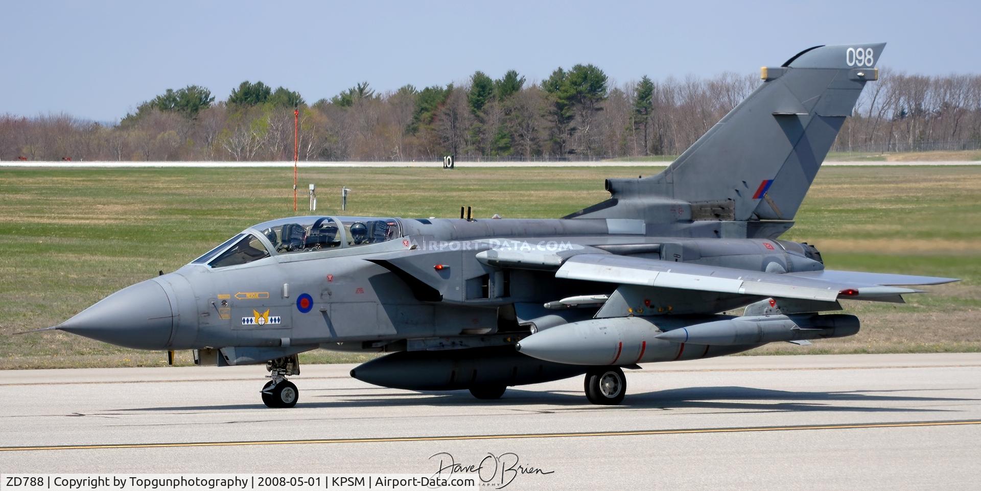 ZD788, 1984 Panavia Tornado GR.4 C/N 389/BS131/3179, ASCOT21