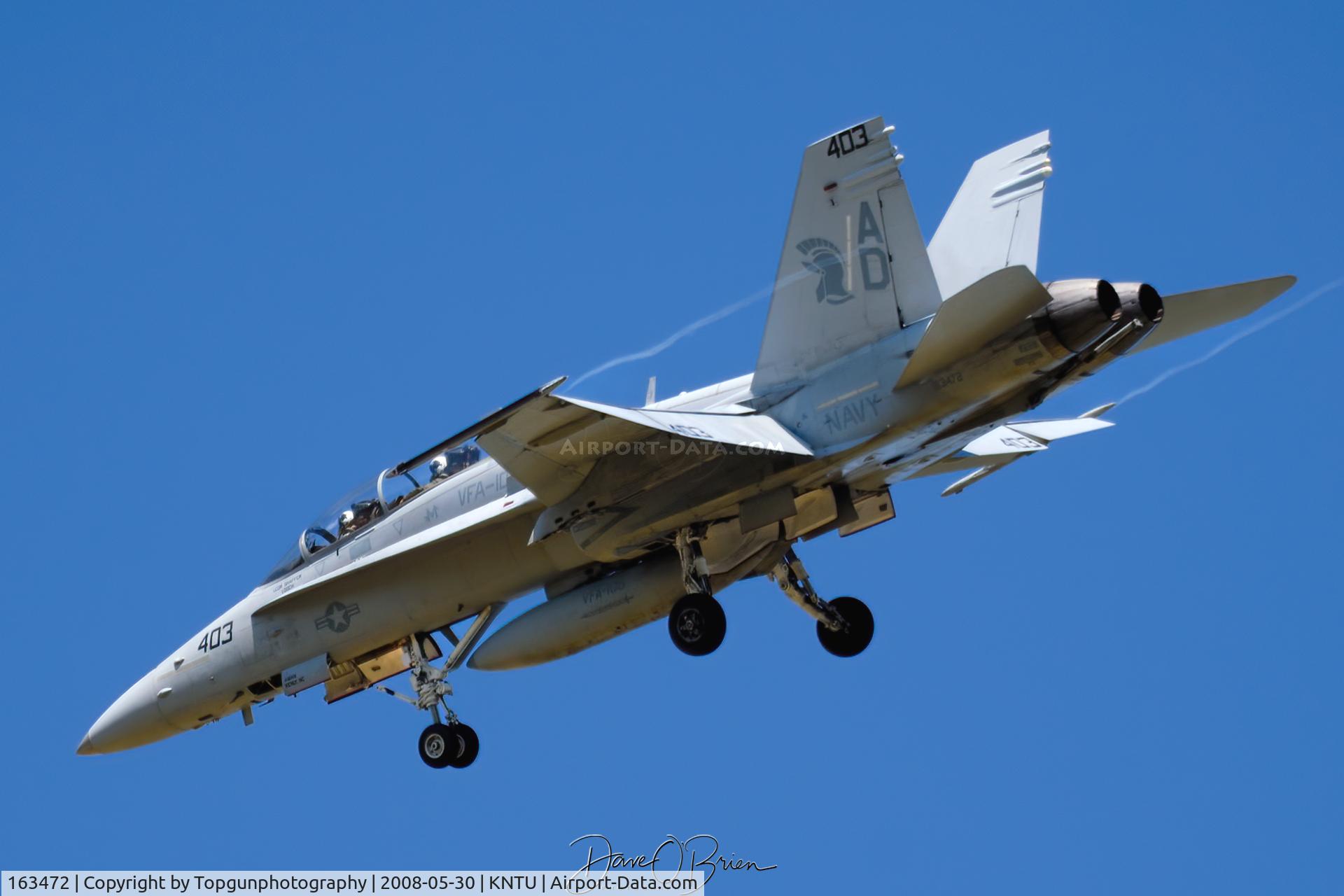 163472, McDonnell Douglas F/A-18D Hornet C/N 696, VFA-106