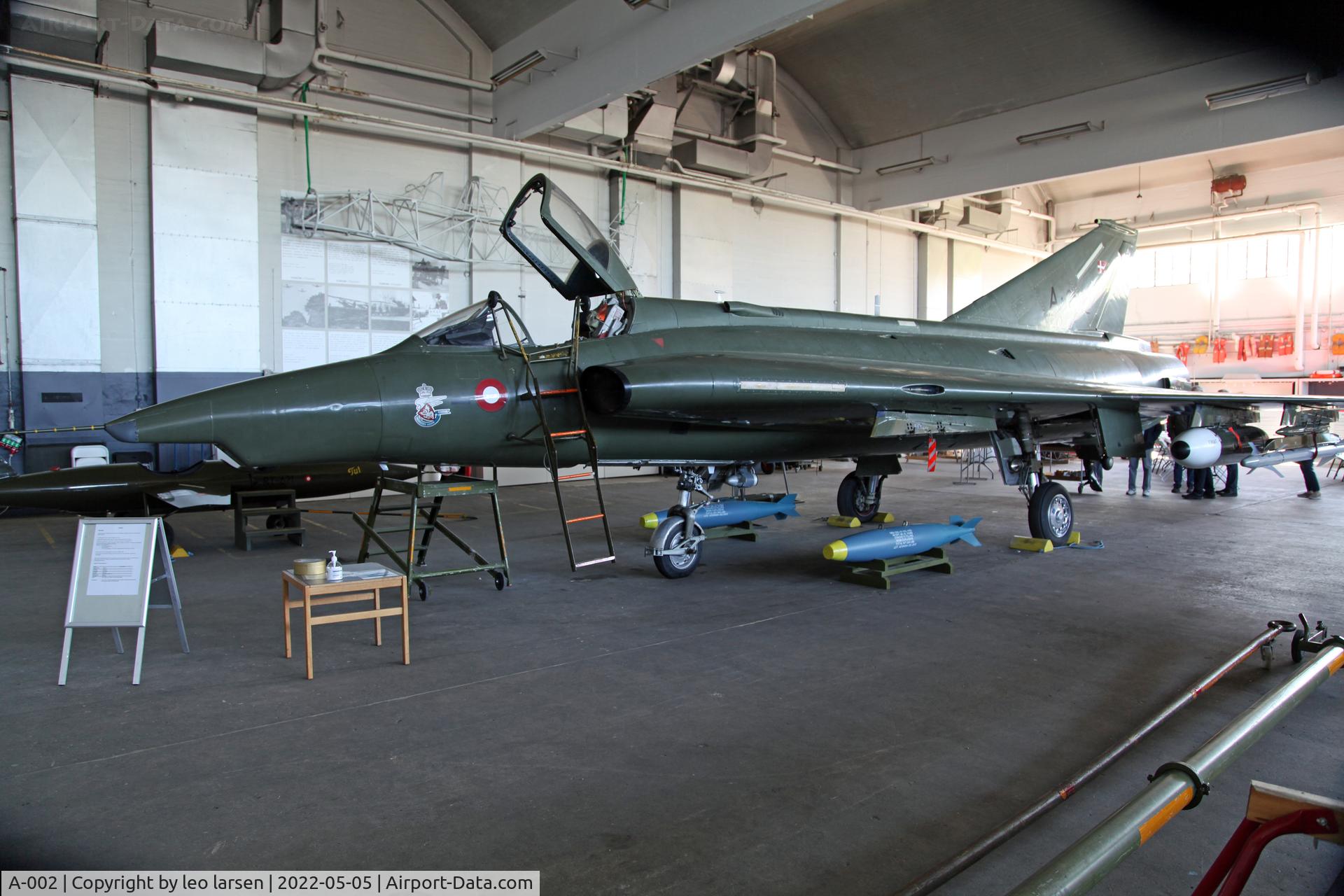 A-002, 1970 Saab F-35 Draken C/N 35-1002, Værløse HG.2 5.5.2022