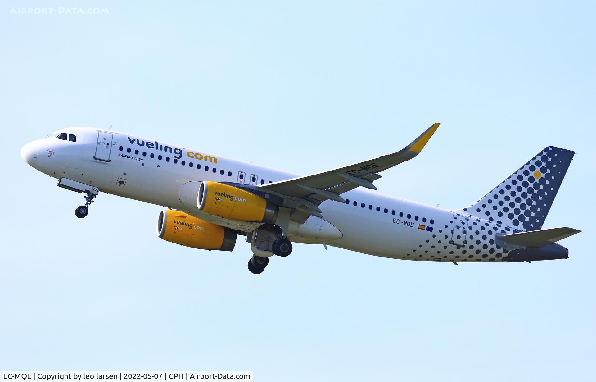 EC-MQE, 2017 Airbus A320-232 C/N 7585, Copenhagen 7.5.2022