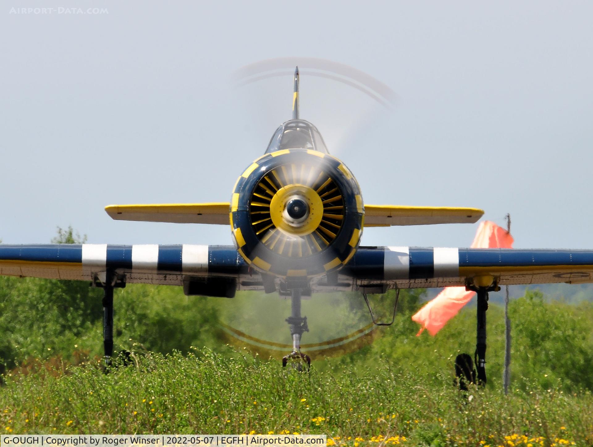 G-OUGH, 1987 Bacau Yak-52 C/N 877404, Resident Yak-52.